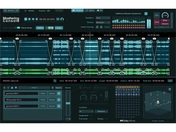 Fiedler Audio Mastering Console 2