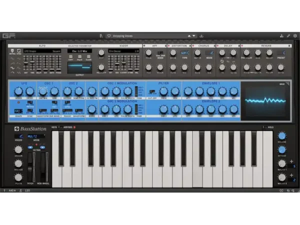 GForce Software Novation Bass Station