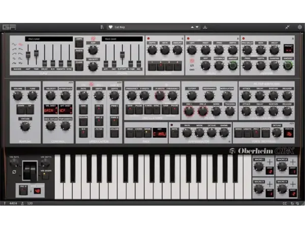 GForce Software Oberheim OB-X