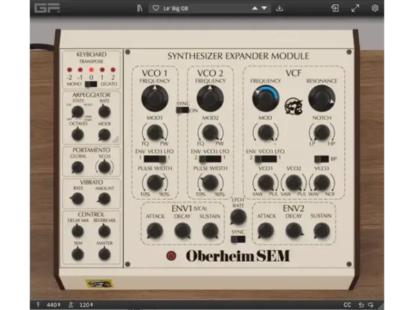 GForce Software Oberheim SEM