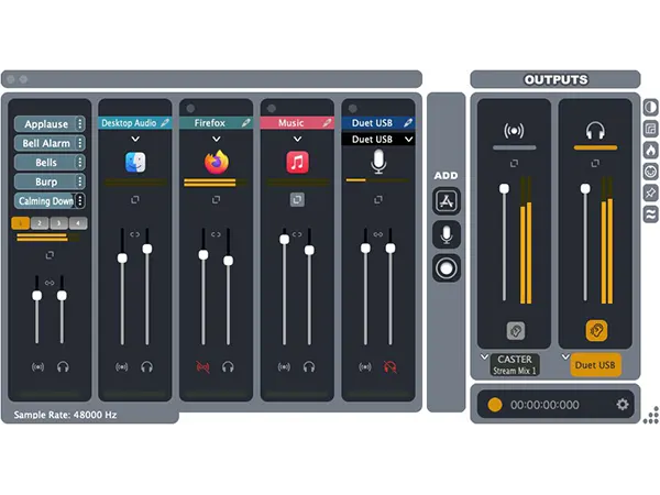 Ginger Audio GroundControl Caster Live