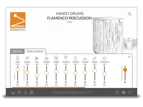 GoranGrooves Handy Drums Flamenco Percussion V2