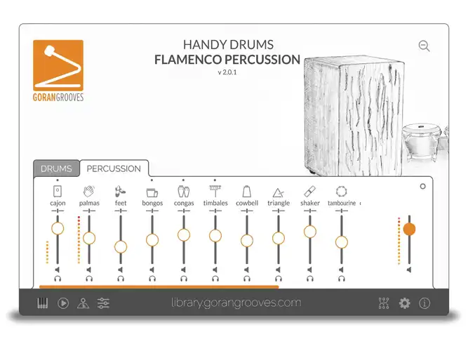 GoranGrooves Handy Drums Flamenco Percussion V2