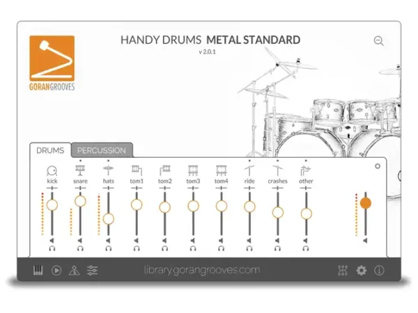 GoranGrooves Handy Drums Metal Standard V2