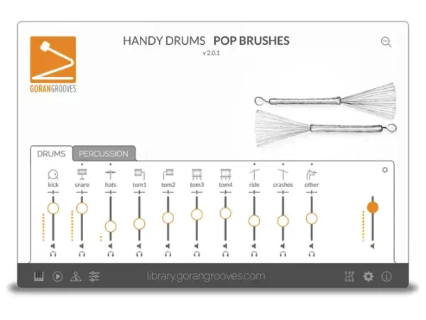 GoranGrooves Handy Drums Pop Brushes V2