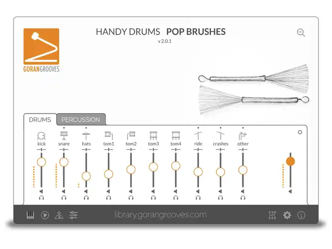 GoranGrooves Handy Drums Pop Brushes V2