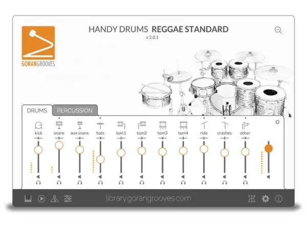 GoranGrooves Handy Drums Reggae Standard V2