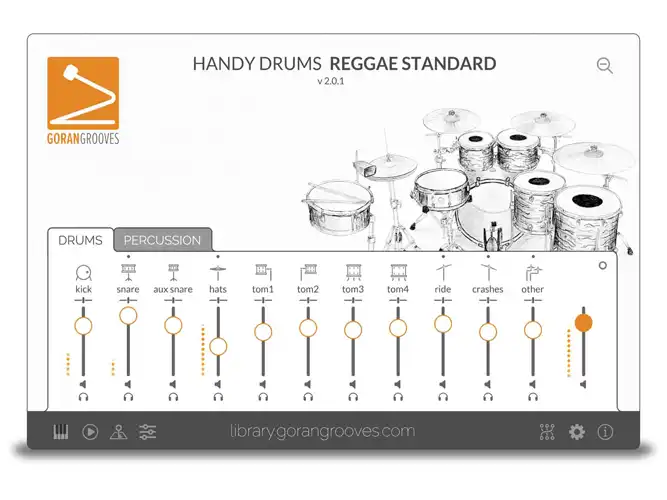 GoranGrooves Handy Drums Reggae Standard V2