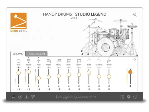 GoranGrooves Handy Drums Studio Legend V2
