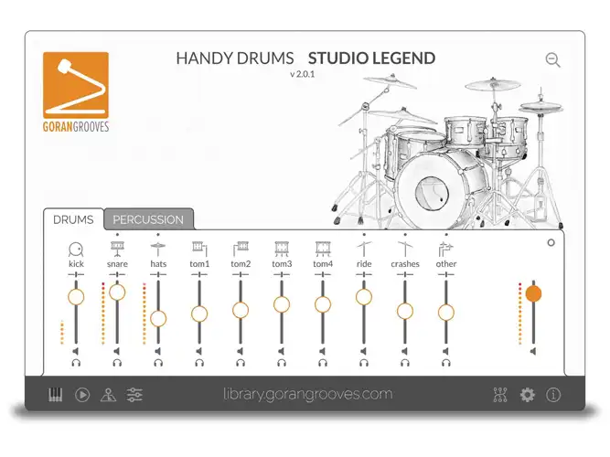 GoranGrooves Handy Drums Studio Legend V2