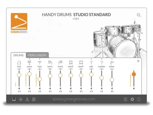 GoranGrooves Handy Drums Studio Standard V2