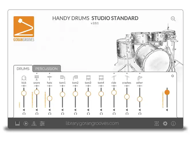 GoranGrooves Handy Drums Studio Standard V2