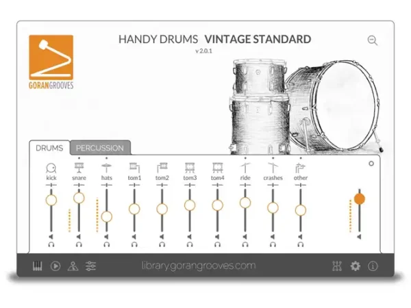 GoranGrooves Handy Drums Vintage Standard V2