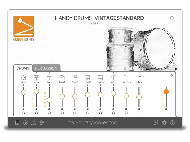 GoranGrooves Handy Drums Vintage Standard V2