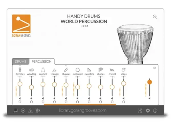 GoranGrooves Handy Drums World Percussion V2