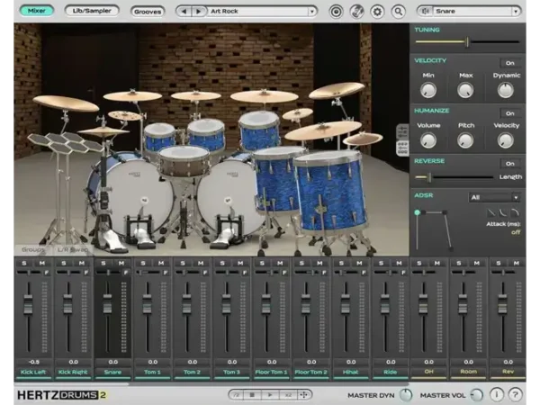 Hertz Drums Blue Pack