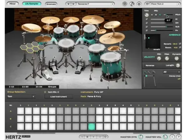 Hertz Drums Fame Fury Pack