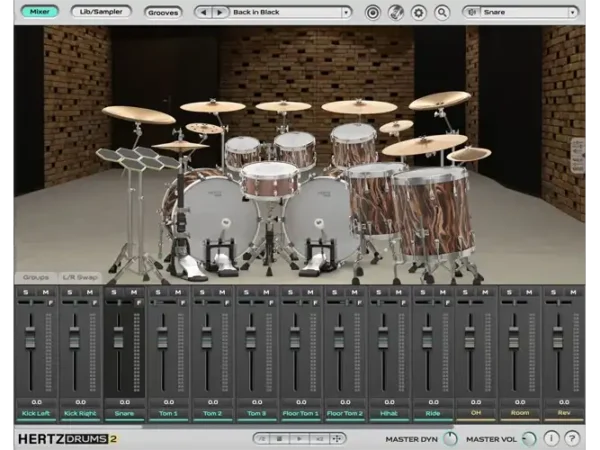 Hertz Drums Grand Rock Kit