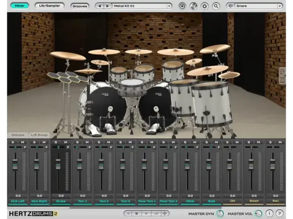 Hertz Drums Metal Unlimited Raw Pack