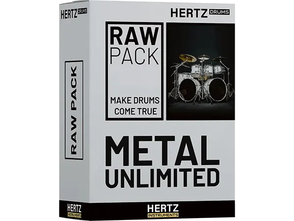 Hertz Drums Metal Unlimited Raw Pack