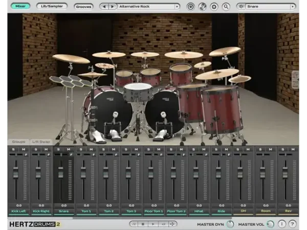 Hertz Drums Red Pack