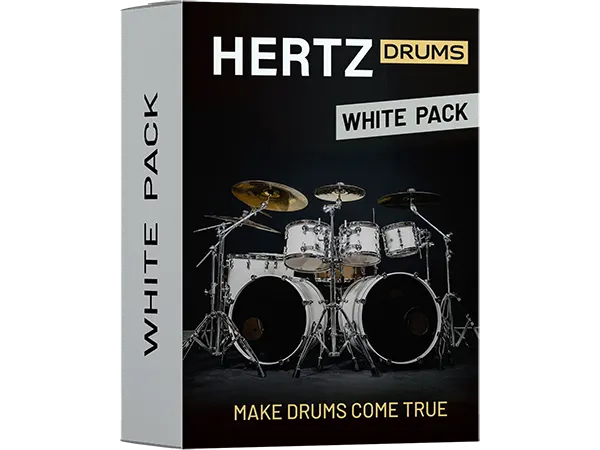 Hertz Drums White Pack