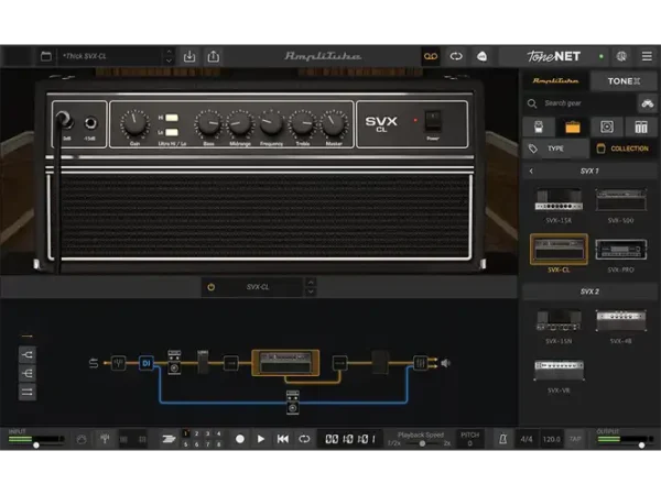 IK Multimedia AmpliTube SVX