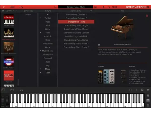 IK Multimedia SampleTank Brandenburg Piano