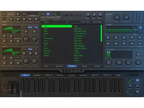 Initial Audio Sektor