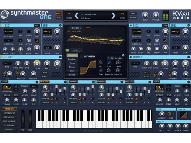 KV331 Audio SynthMaster One
