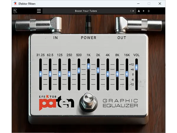 Kuassa Efektor Paten Graphic Equalizer