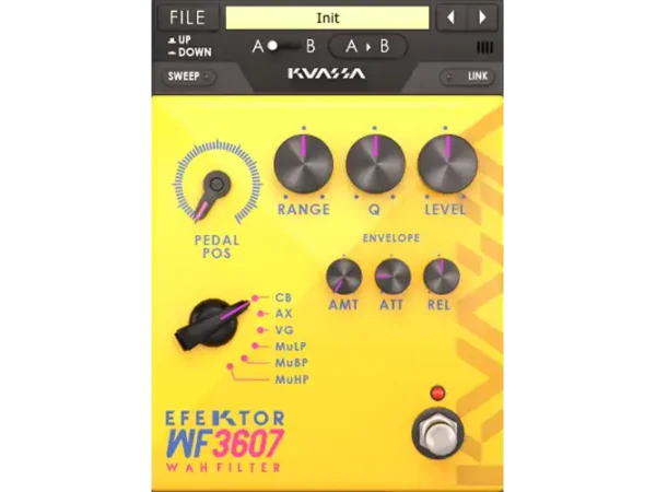 Kuassa Efektor WF3607 Wah Filter