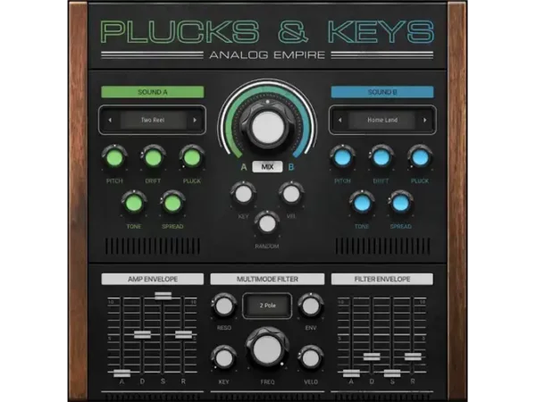 MeldaProduction Analog Empire Plucks Keys