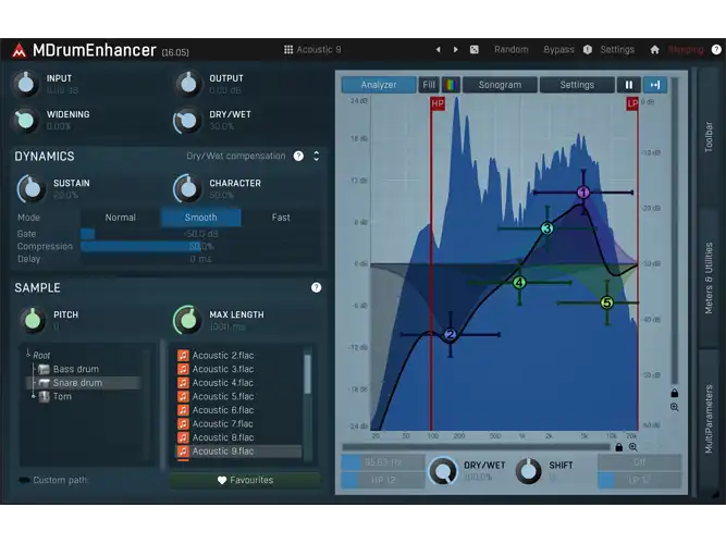 MeldaProduction MDrumEnhancer