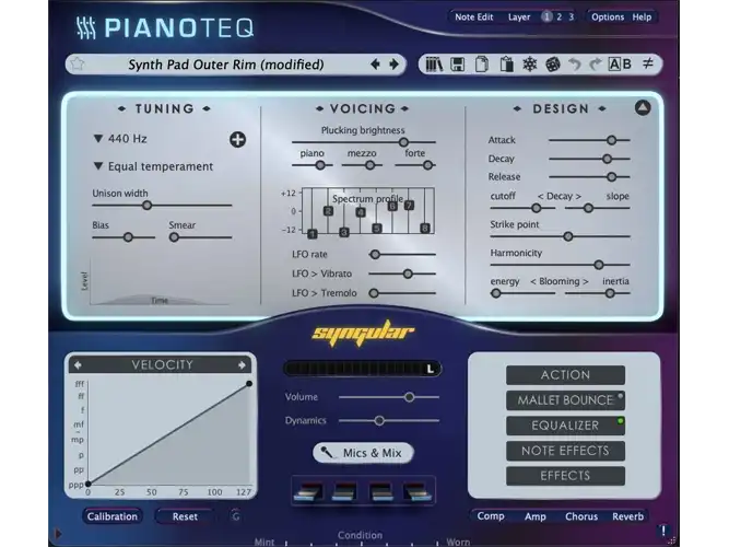 Modartt Pianoteq Syngular Instrument Pack
