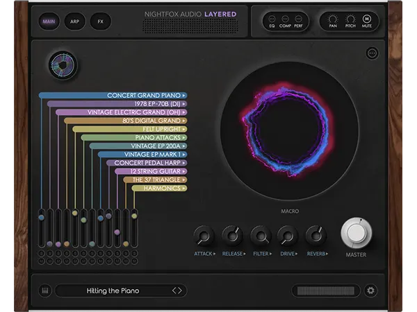 Nightfox Audio Layered