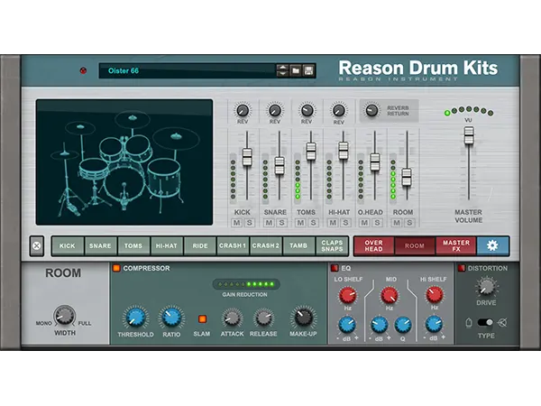 Reason Studios Reason Drum Kits