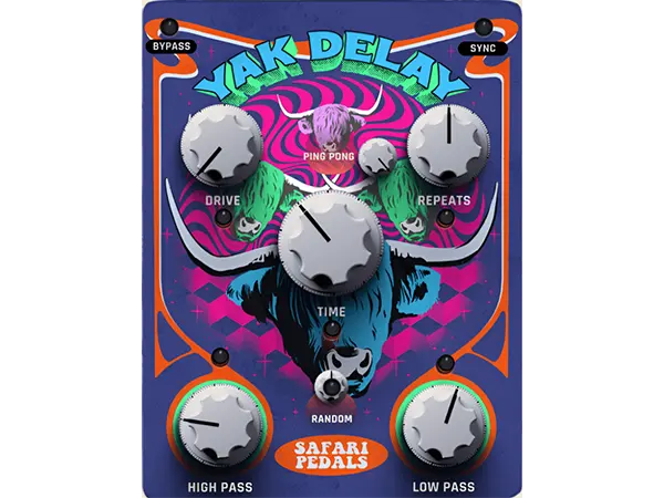 Safari Pedals Yak Delay