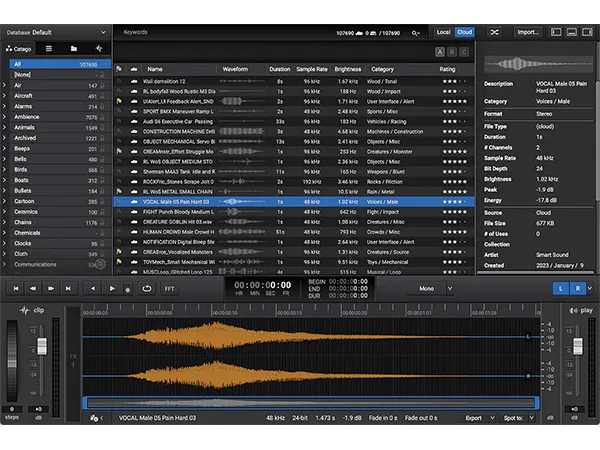 Sound Particles Explorer SFX Cloud 1 Year Subscription