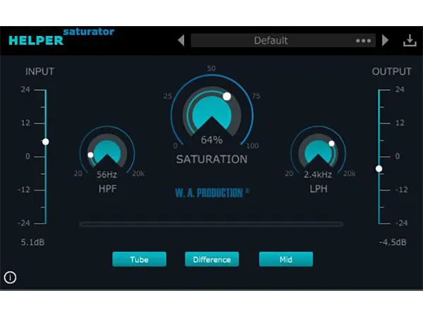 W. A. Production Helper Saturator 2